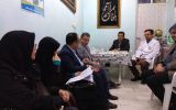 جلسه مشترک اداراه کل بیمه سلامت خوزستان با گروه بیهوشی گلستان