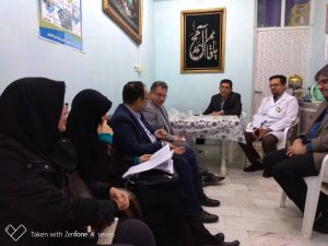 جلسه مشترک اداراه کل بیمه سلامت خوزستان با گروه بیهوشی گلستان
